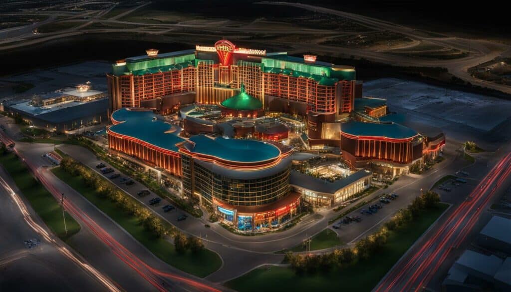 hollywood casino map