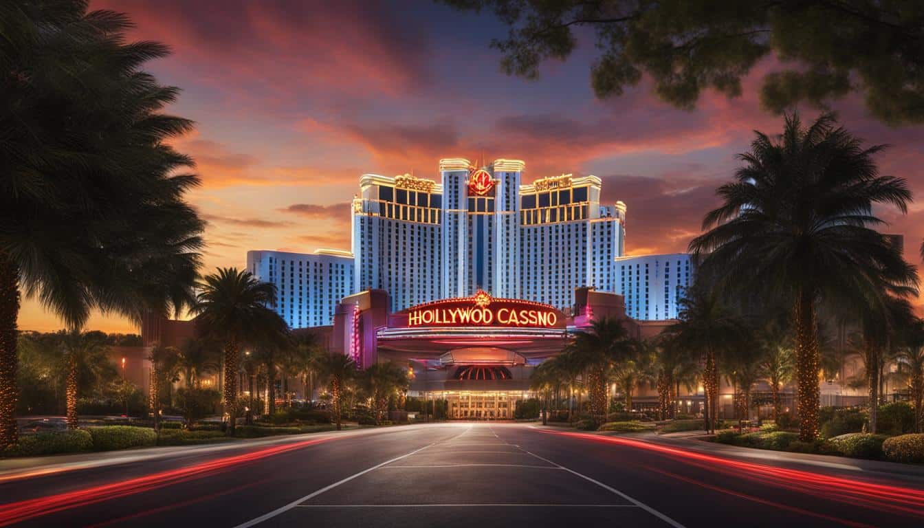 how far to hollywood casino